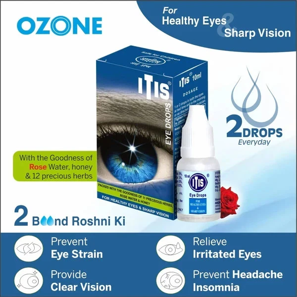Gotas para ojos Ozono ITIS Ayurvedics paquete de 5 (10 ml cada una) envío gratuito Foto 2 de 4