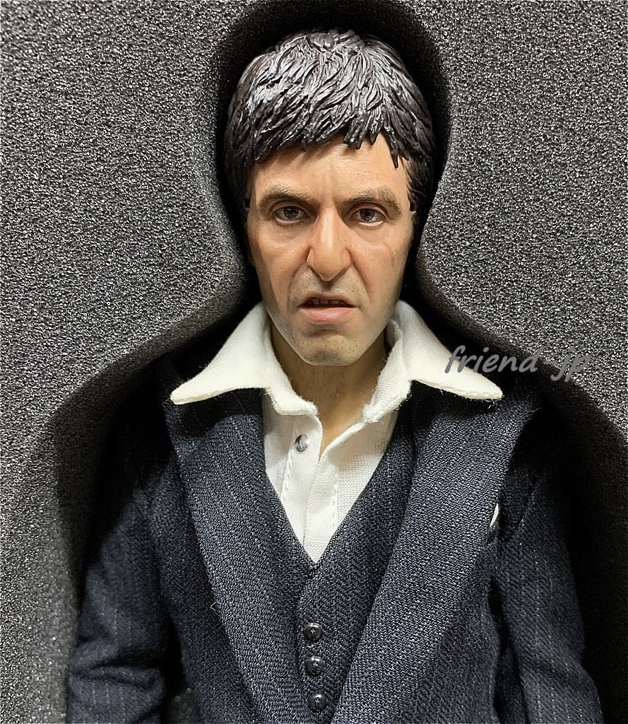 Enterbay 1/6 Scarface The War Version Tony Montana Al Pacino