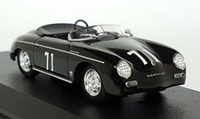 Greenlight 1/43 - 1958 Porsche 356 Speedster Super #71 Black Model Car