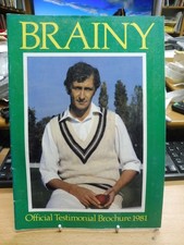 Brian Brain (Gloucestershire) Testimonial Brochure 1981