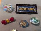 Vintage Lot Of 26 Pins Some Military — photo 2