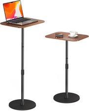 Adjustable Laptop Floor Stand  Portable Standing Desk - Height Adjustable Mo...