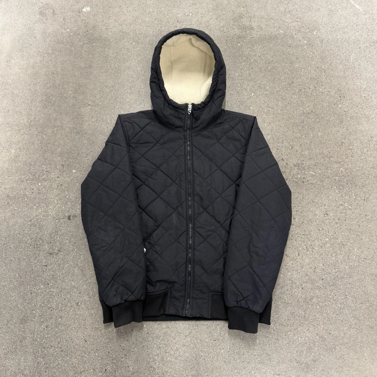 The North Face Insulated Quilted Jacket Mens Fleece Lined Size S