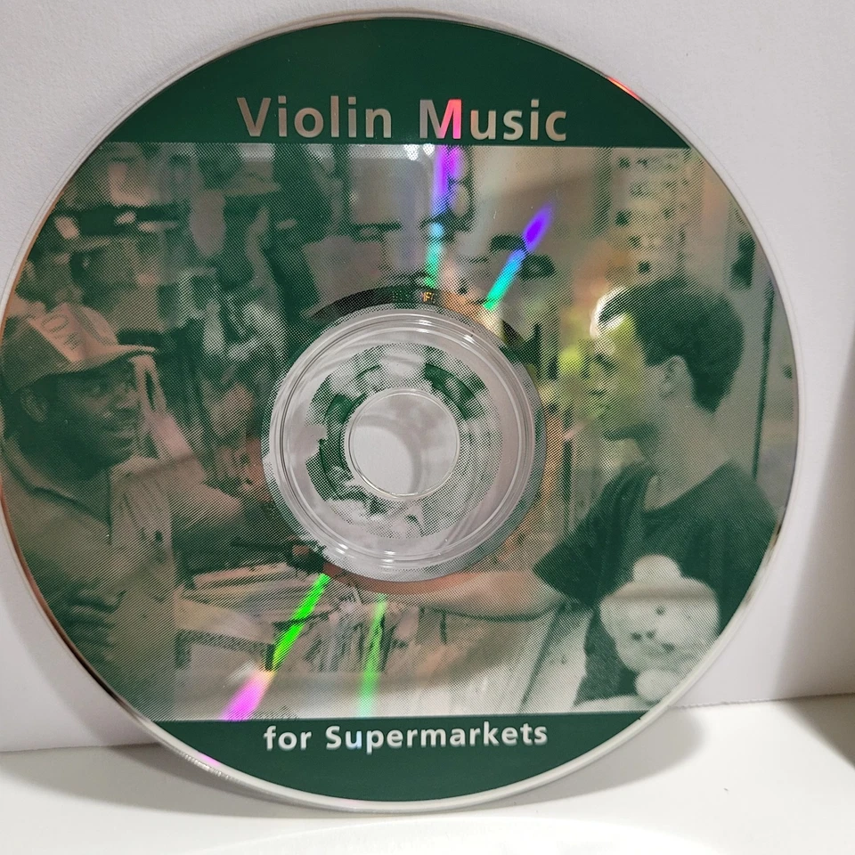 Jon Rose Violin Music For Supermarkets Music CD 1994 Megaphone Records Foto 2 de 4