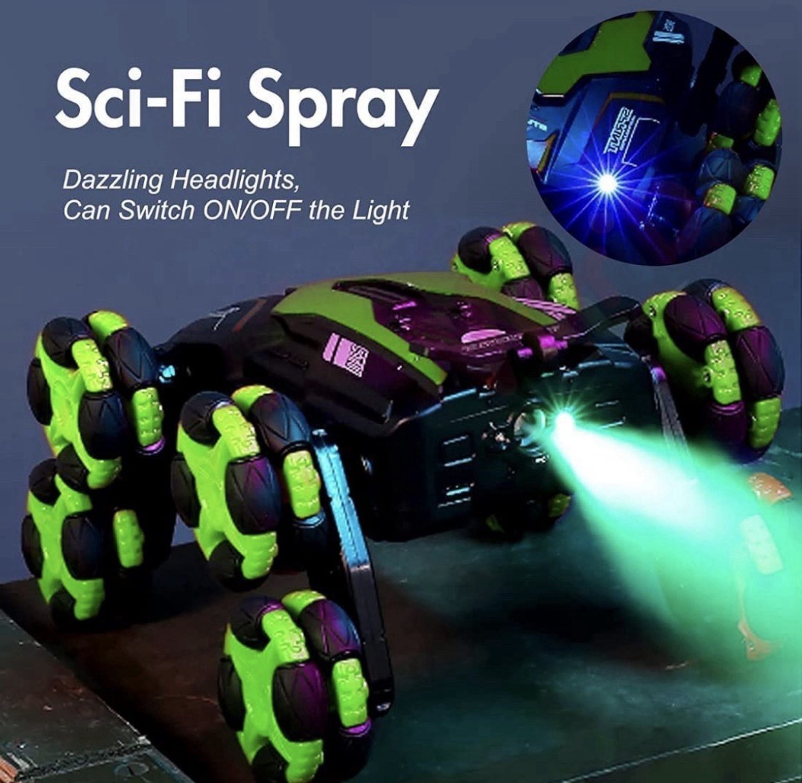 360&deg; Laser 2.4g Off-roader Remote Control