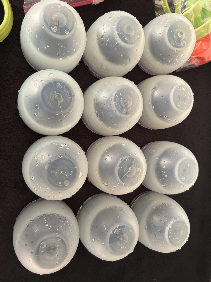 Lote de biberones Comotomo - 12 biberones (5 oz) collares verdes + pezones adicionales (tamaño Foto 2 de 4