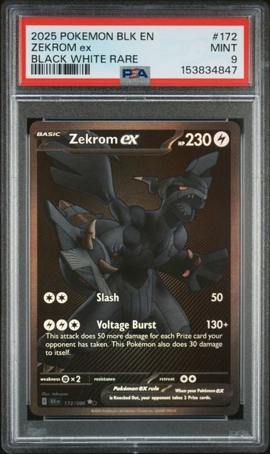 ゼクロムex BWR 172/086 Scarlet＆Violet-Black… Zekrom ex 172/086 Sv: Black Bolt Holo for sale online | eBay