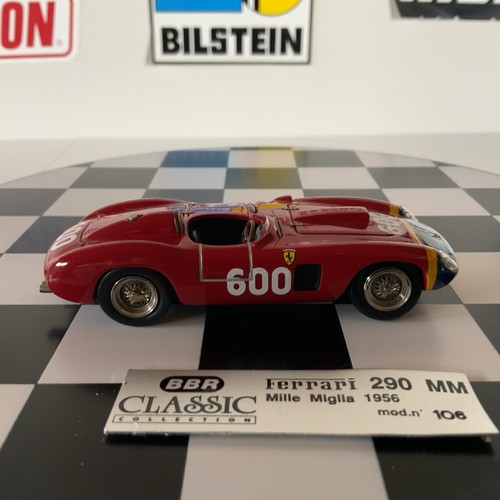 1956 FERRARI MILLE MIGLIA / BBR CLASSIC #290 MM PRESSOFUSO 1/43/ 600 RARO!!
