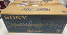 NEW Open Box Sony Minidisc Deck/Platine Minidisc MDS-JB930