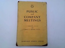 Public and Company Meetings - Bolton, Tom,Hughes, Percy Frederick - Secretaries