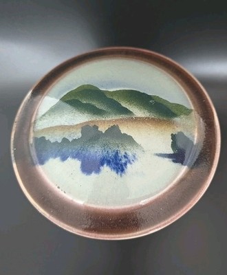 Beth Changstrom ~Hills By Sebastopol ~Covered Jar Bowl 6X4 Numbered 16/30