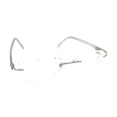 Silhouette 7608 40 6057 Titanium Light Brown Rimless Eyeglasses Frames 17 140