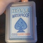 Hoyle Waterproof Clear Playing Cards Deck Hand-Washable Flexible Poker — photo 1