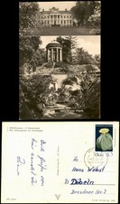 Wörlitz-Oranienbaum-Wörlitz DDR Palmen-Garten, Venus-Tempel, Schloßmuseum 1970