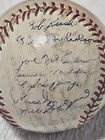 Official 1948 CHICAGO CUBS stamped AUTOGRAPH BASEBALL 78 YEAR OLD BALL — photo 3