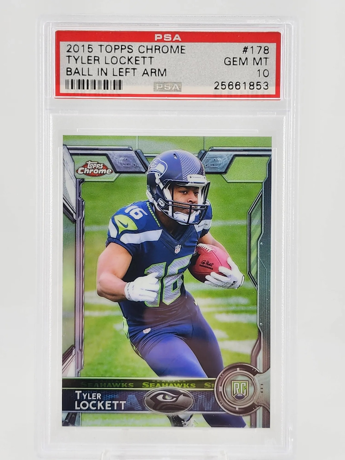 2015 Topps Chrome Tyler Lockett #178 PSA 10