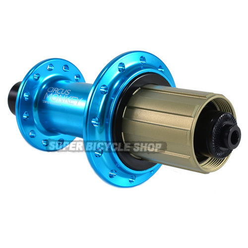 Circus Monkey HRW Road Rear Hub,24 Hole,Sky Blue