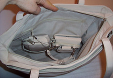 Borsa da viaggio marca collezione completa compatta trasporto valigia cinghie dbl