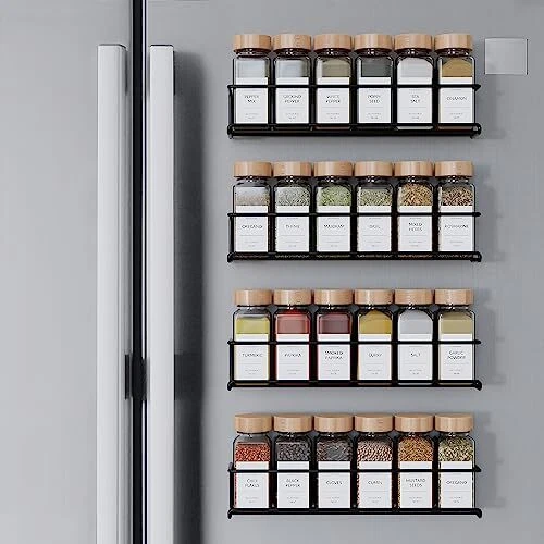  ZICOTO Space Saving Spice Rack Organizer for Cabinets