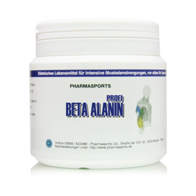 Profi Beta Alanin Carnosin 250g wie 500 Kapseln Alanine Qualität - -