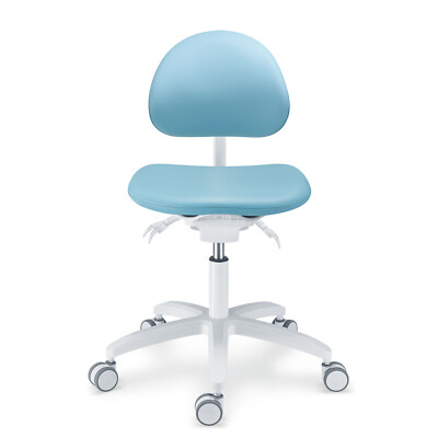 Dental Stool Ergonomic Skin Feel Leather Seat Doctor lifting Swivel Chair 064