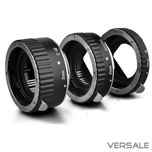 AF Macro Spacers for Canon EOS Camera EF EF-S Lens Adapter Macro Rings