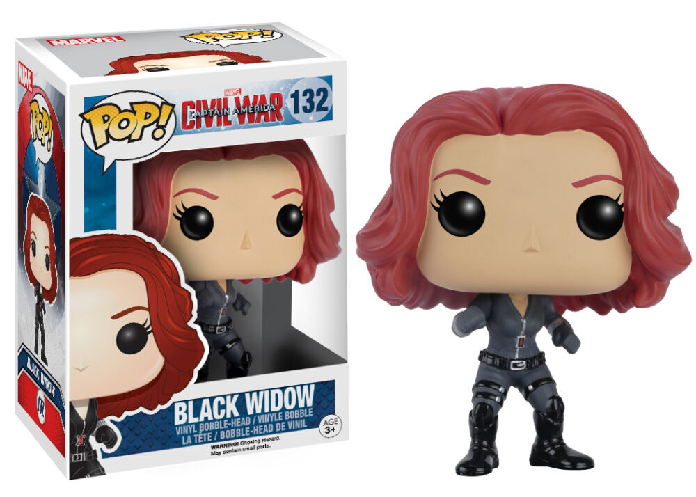 Funko Pop! Vinyl: Marvel - Black Widow #132 for sale online | eBay