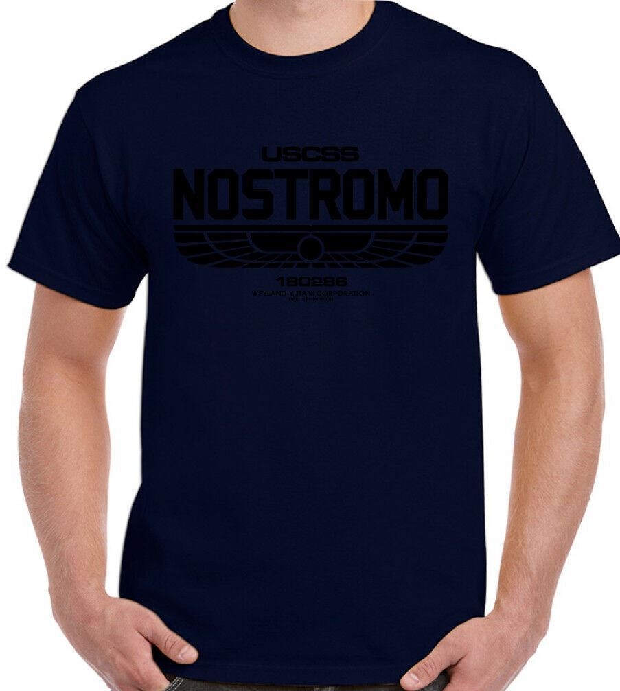 Style3 Print-Shirt Herren T-Shirt USCSS Nostromo 180286 Alien Xenomorph Predator Kino Film Vs Box S0c0w0ui