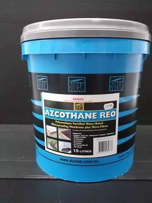 Duram Azcothane Reo Waterproofing Membrane 15l New Duram Azcothane Reo Waterproofing Membrane 15l New
