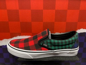 multi plaid vans