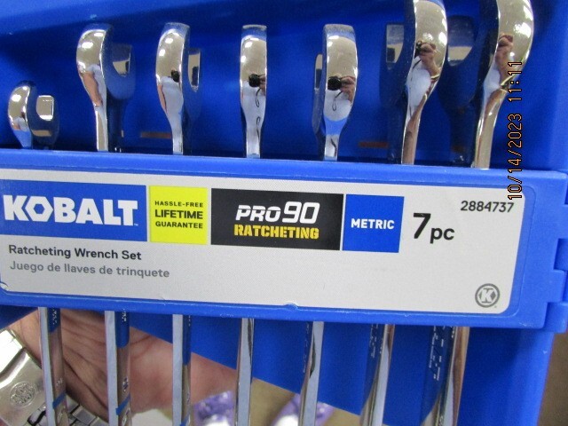 KOBALT Ratcheting Wrench Set 7pc (Metric) 2884737 | eBay