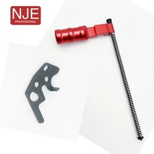 Ruger 10/22 Bolt Charging Handle & Auto Bolt Release Red Combo