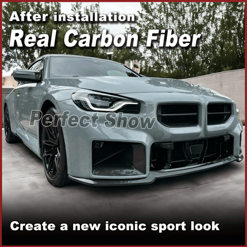 Se adapta a BMW M2 G87 2022-24 CARBON entradas de aire delanteras ventilación parrilla ventilaciones de aire - Imagen 3 de 13