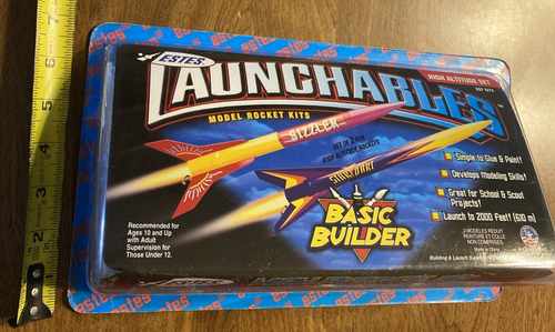 Estes Model Rocket LAUNCHABLES Basic Builder High Altitude Kit 1272 ~ NEW SEALED - Picture 22 of 22