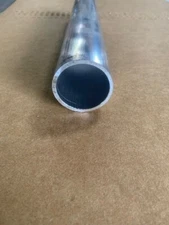 2.25" OD 6061 Aluminum Round Tube x 2" ID x 7" Long, 1/8" Wall Tubing