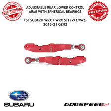 Godspeed Adj. Rear Lower Control Arms Spherical Bearing For 15-21 Subaru Wrx Sti Godspeed Adj. Rear Lower Control Arms Spherical Bearing For 15-21 Subaru Wrx Sti