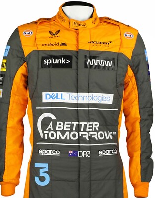 Daniel Ricciardo 2022 Mclaren F1 Race Suit Go Kart Racing Suit With All Sizes