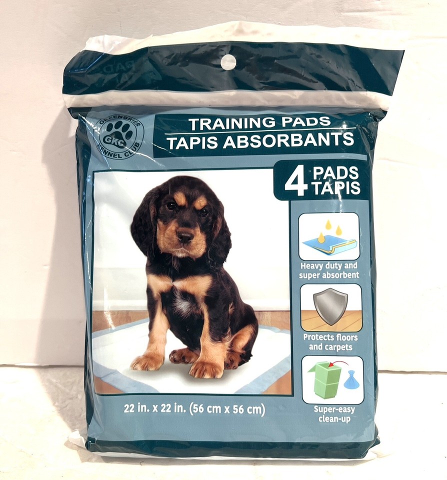 Greenbrier Kennel Club Training Pads Dog Lot 3 NIP eBay