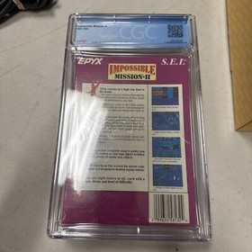 Impossible Mission II for NES - CGC 9.9 A++ H-Overlap Very High Grade!