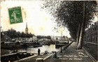CPA CHALON-sur-SAONE - Bassin du Canal (437257)