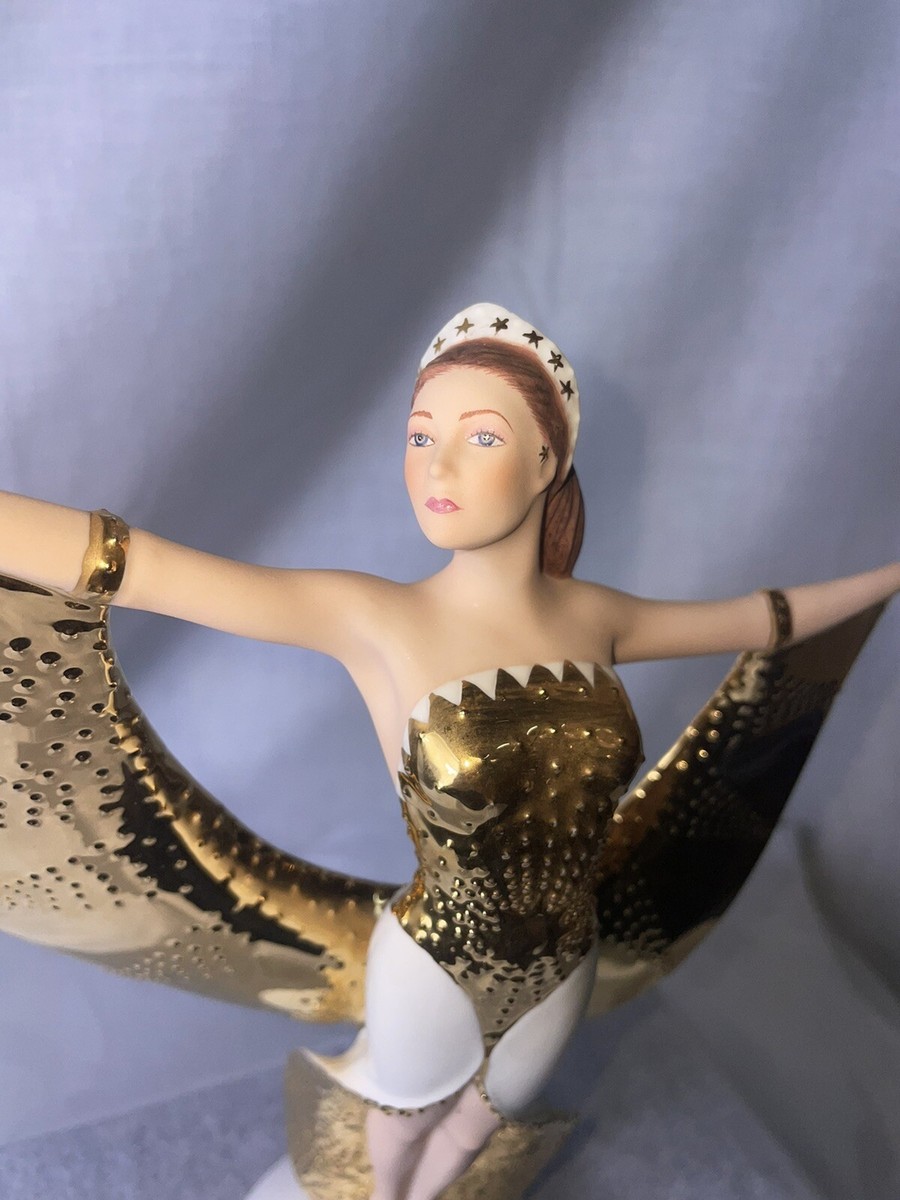 フランクリンミント　SAN RISE IN GOLD Franklin Mint Fine Porcelain Figurine 11