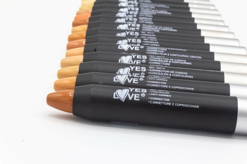 YesLove Concealer Stick Light Medium Dark Tone 18 Shades Colour Corrector Crayon - Image 2 of 4