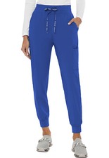 Med Couture Scrub Women's Double Cargo Jogger Pants MC7705 ROYL Royal Free Ship
