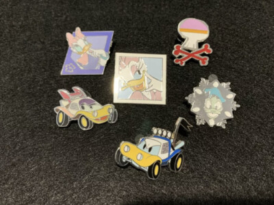 Disney Trading Pins - Donald and Daisy Duck Pins - 6 Pins - Cars ...