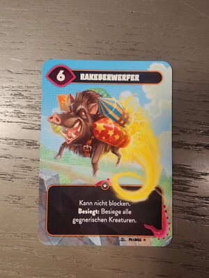 Rakeberwerfer P5 Mindbug Promo Karte 2022 Neu Mindlabs Mind Bug