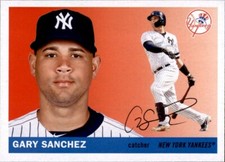 2020 Topps Archives GARY SANCHEZ 1955 Style Base Card Yankees #21
