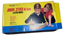 Junior Zither Deluxe La Cetra Magica Harbert Italiano Vintage