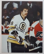 John Wensink Signed 8x10 Photo NHL Boston Bruins Legend Autograph RAD