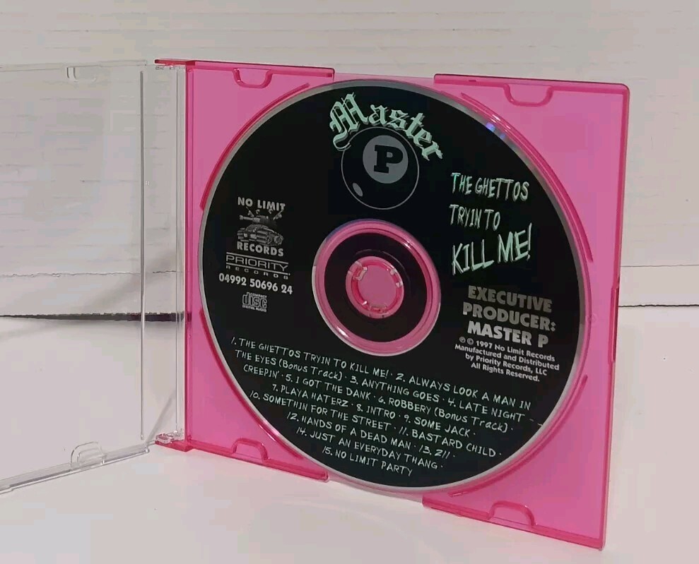 未開封 THE GHETTOS TRYIN TO KILL ME! (2LP) The Ghettos Tryin to Kill Me! by Master P (CD, Nov-1997, No Limit