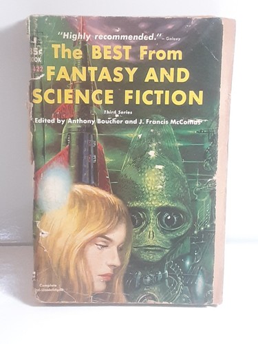The Best From Fantasy And Sci-Fi Anthony Boucher Cover Art 1954 paperback vt - Imagen 4 de 11